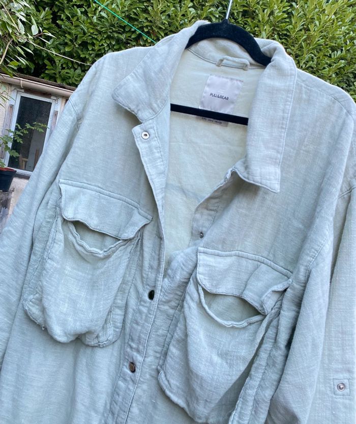 Veste Longue Oversize Pull & Bear Taille L - photo numéro 2