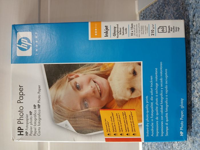 Papier photo HP 10x15