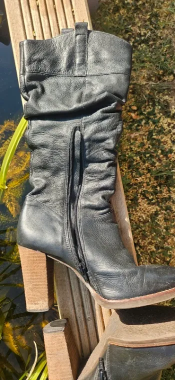 Bottes mi mollet
