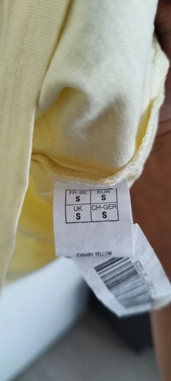 🌸💮 t-shirt jaune pale 💮🌸 - photo numéro 3