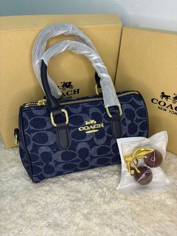 Sac Coach Élégant Jeans 