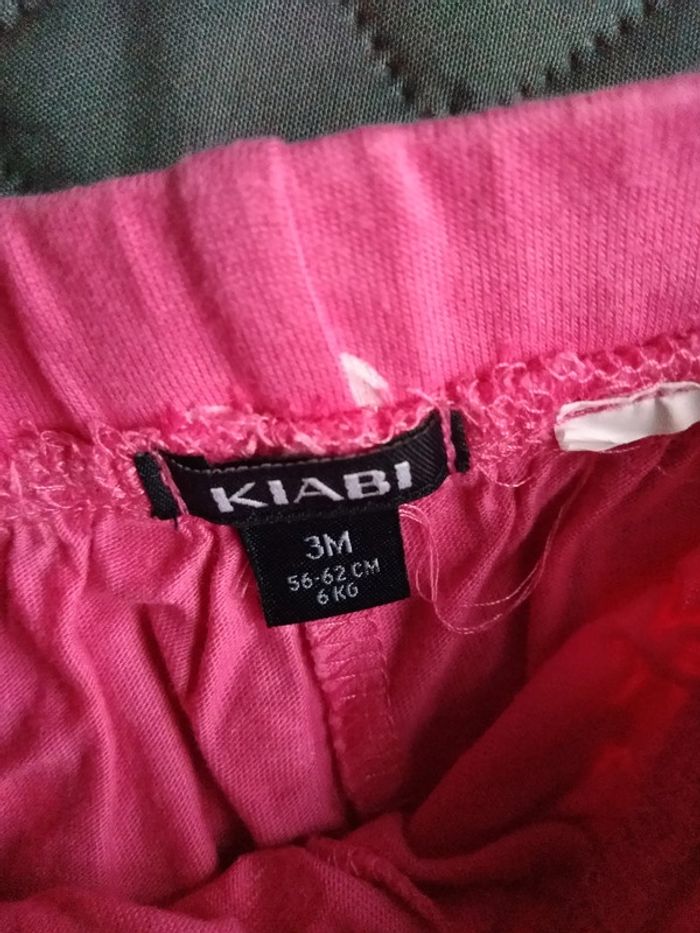 Ensemble débardeur et short, kiabi, taille 3 mois - photo numéro 4