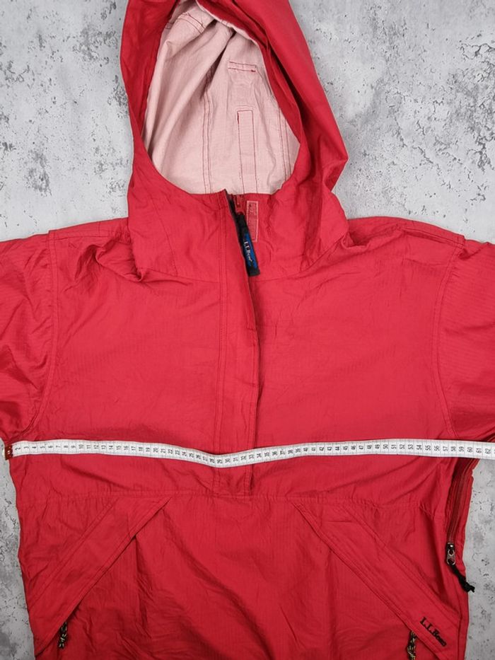 Anorak rouge L.L. Bean – Taille L Femme (mesures en photos) - photo numéro 7