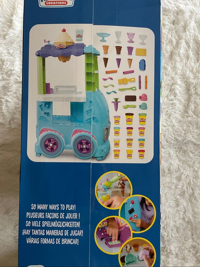 Play-Doh - Camion de glace géant pâte à modelé - C139 - photo numéro 10