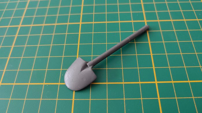 Pelle/bêche à lame arrondie référence 30 09 920 pièce détachée Playmobil #C05