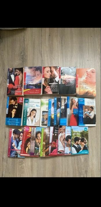 Gros lot de livres, hArlequin, nous deux