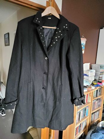 Manteau toile de laine taille 48