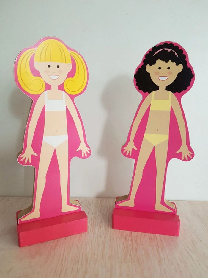 Jeu de vêtements magnétiques Abby & Emma de Melissa & Doug - photo numéro 8