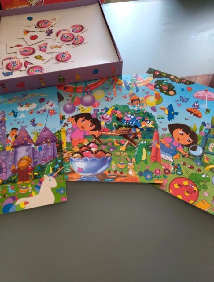 Jeu de société DORA Cherche et trouve Tbe Complet - photo numéro 3