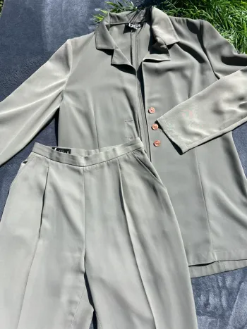 Ensemble blazer gris