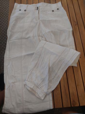 Pantalon léger blanc M