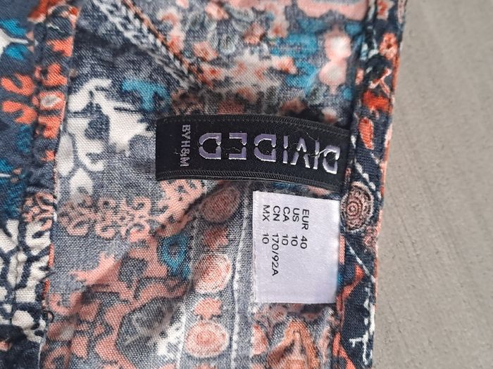 Robe bariolé multicolore DIVIDED by H&M Taille 40 - photo numéro 6