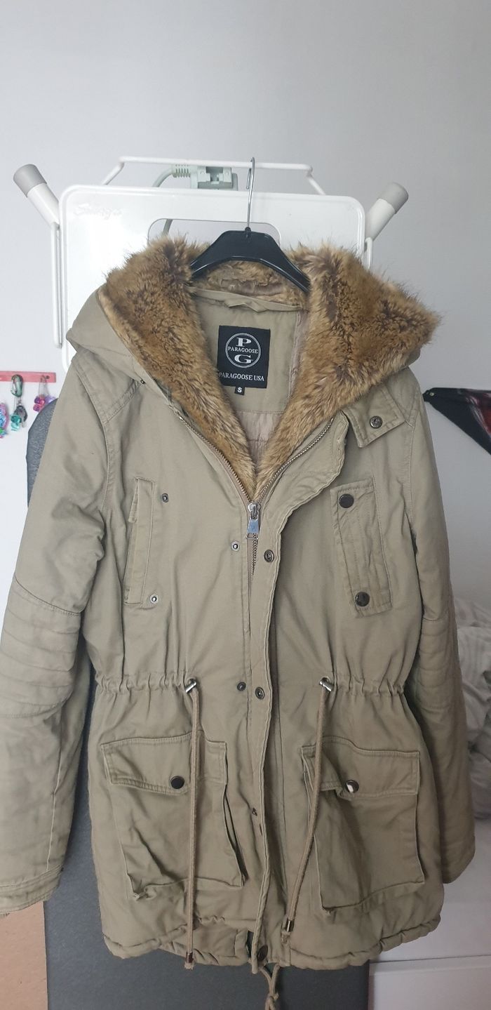 Parka beige pantagoose S