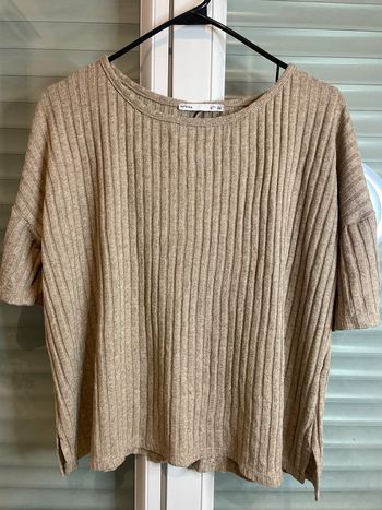 T-shirt beige pour femme