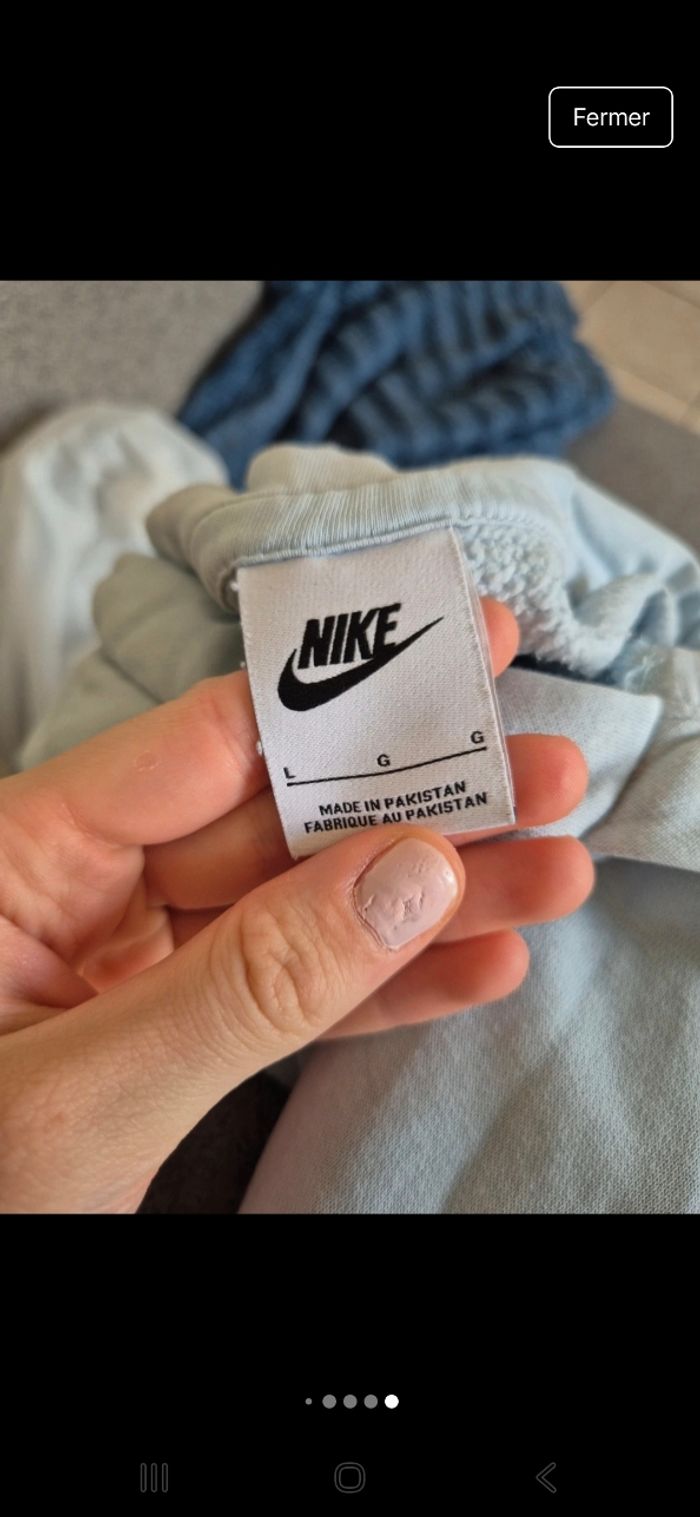 Sweat Nike bleu - photo numéro 8