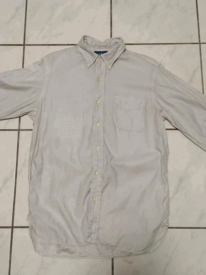 🔝 Chemise Ralph Lauren Custom Fit - Blanc Cassé (Taille M) - photo numéro 10
