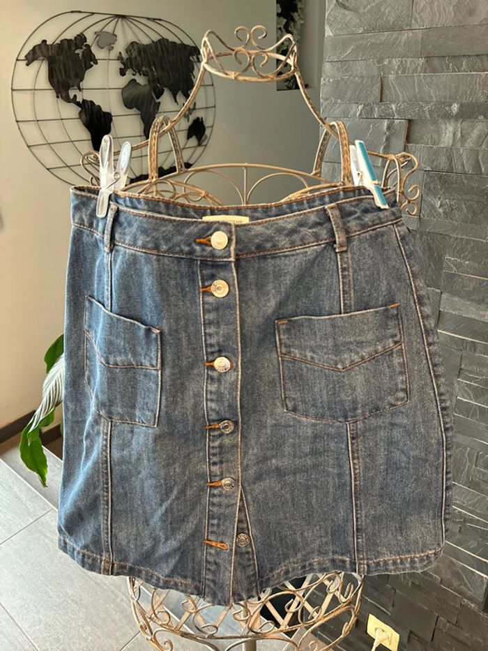 Jupe en jeans - photo numéro 2