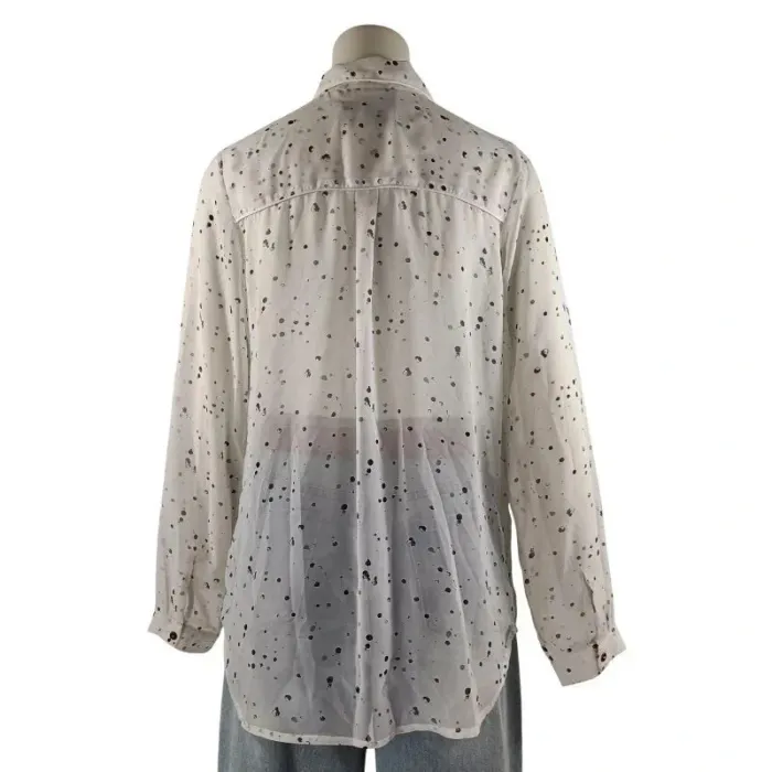 Chemise voile imprimée - Garcia Jeans - Taille S A1092 - photo numéro 3