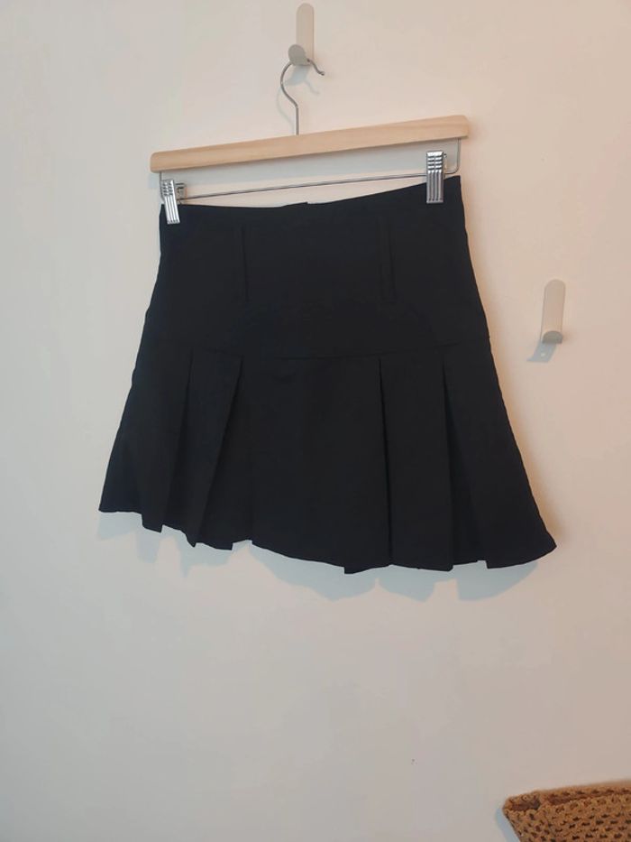 Jupe plissée noire écolière 34 - photo numéro 4