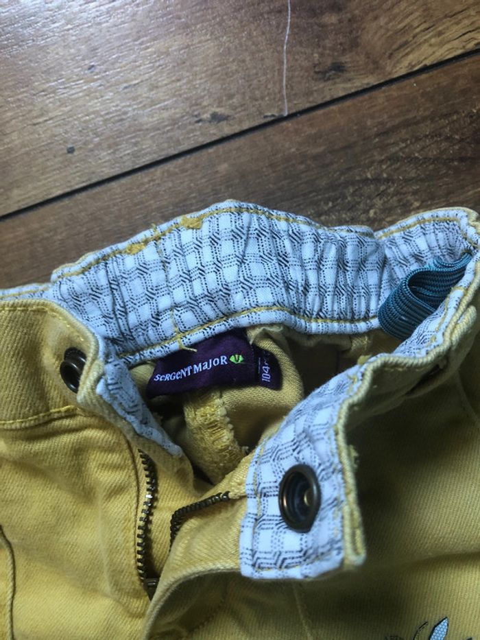 Jean jaune Sergent Major 4 ans - photo numéro 3