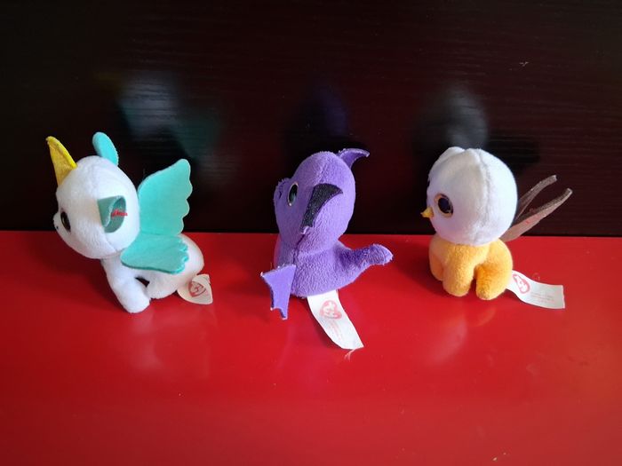 Lot de 3 petites peluches TY - photo numéro 3