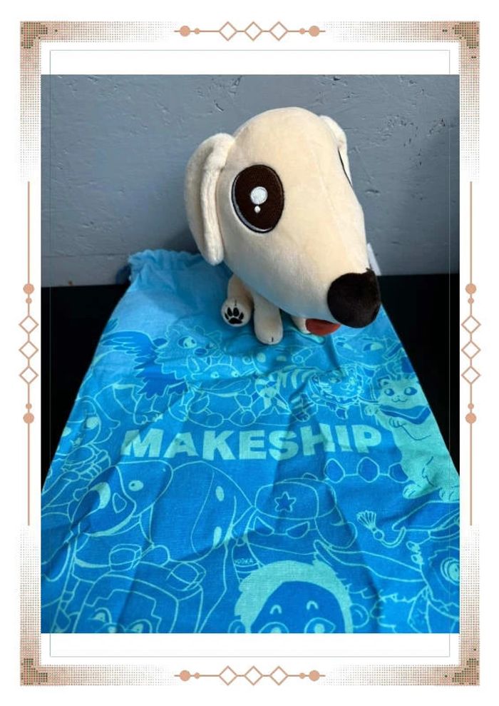 Peluche makeship borzoi - photo numéro 3