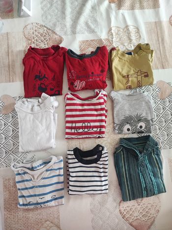 Lot 9 mois garçons