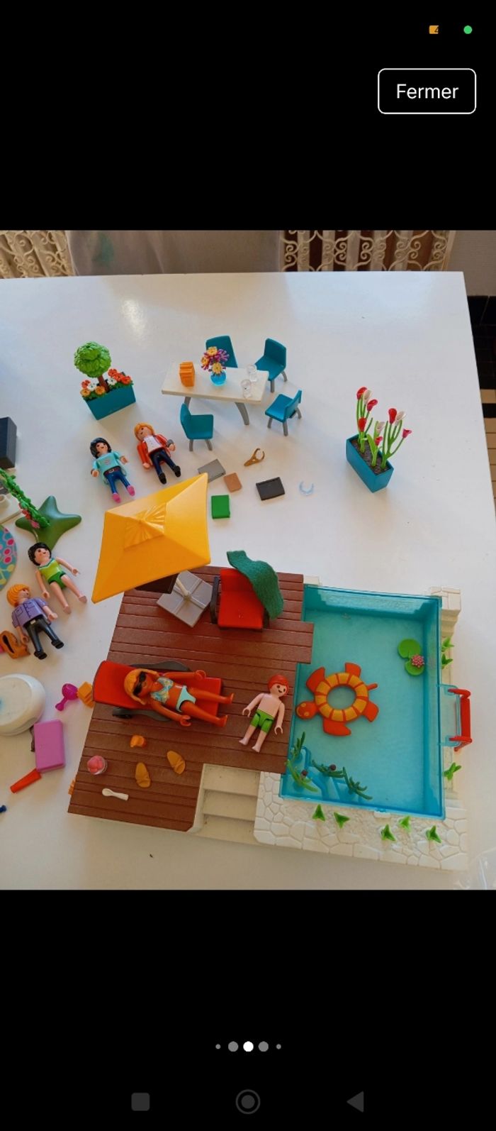 Maison Playmobil 5574 + 5575 + 5586  complète - photo numéro 4