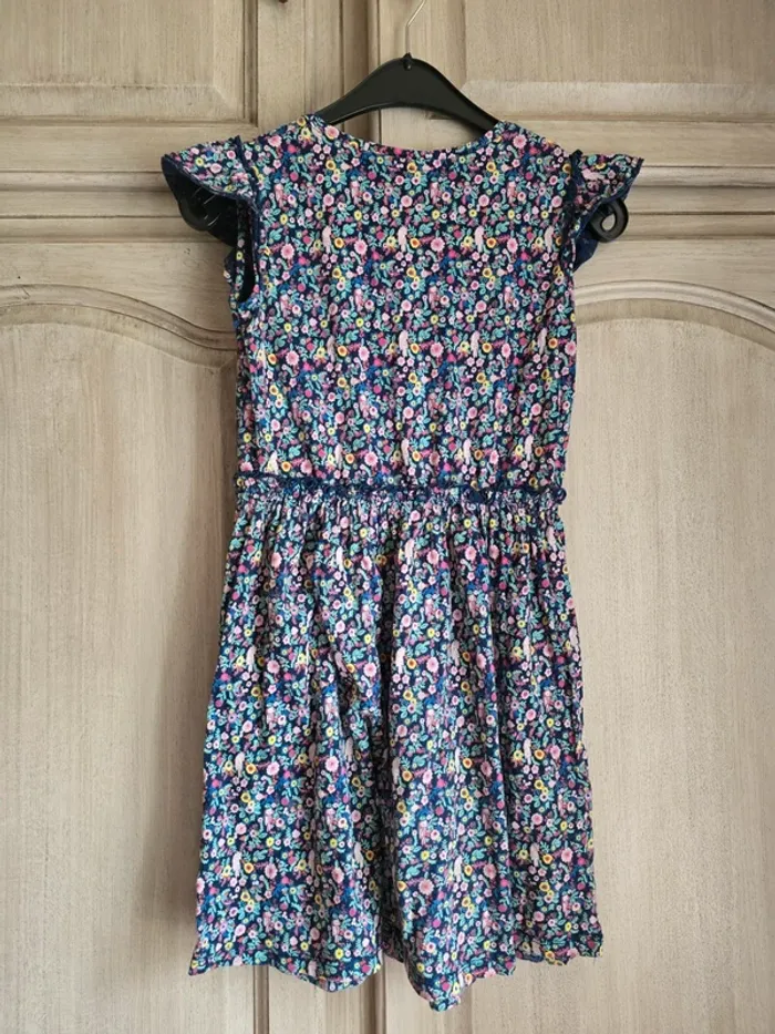 Robe fleurie liberty colorée tissaia 12 ans - photo numéro 3