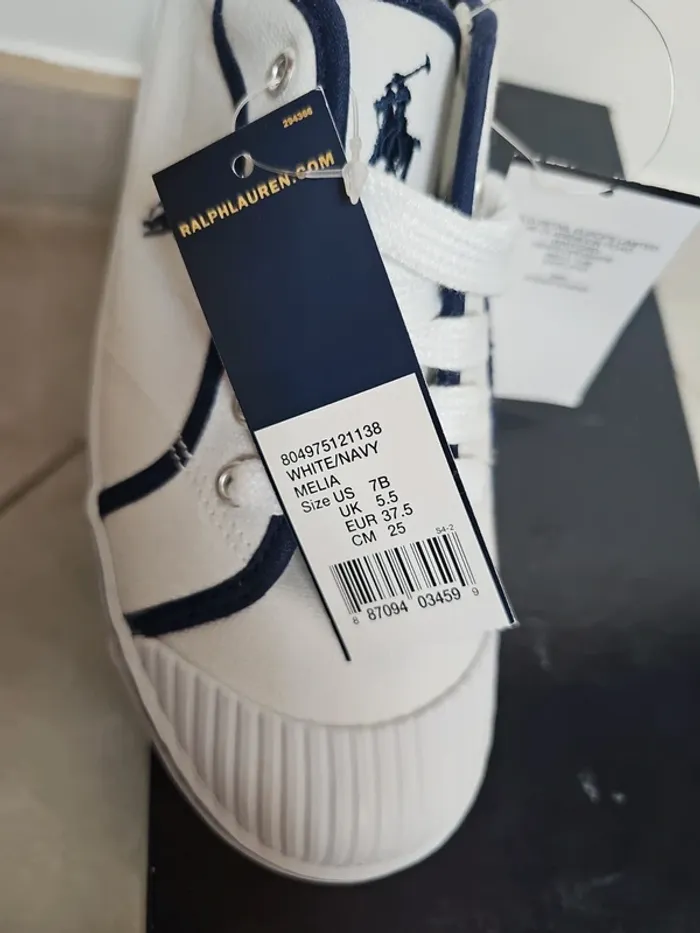 Authentiques baskets de la marque Ralph Lauren - photo numéro 7