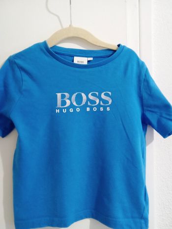 T shirt bleu BOSS