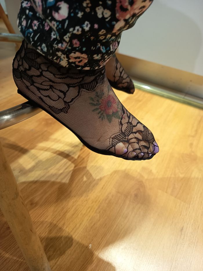 Chaussettes dentelle noire 36 - photo numéro 4