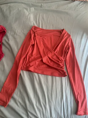 Crop top manches longues M