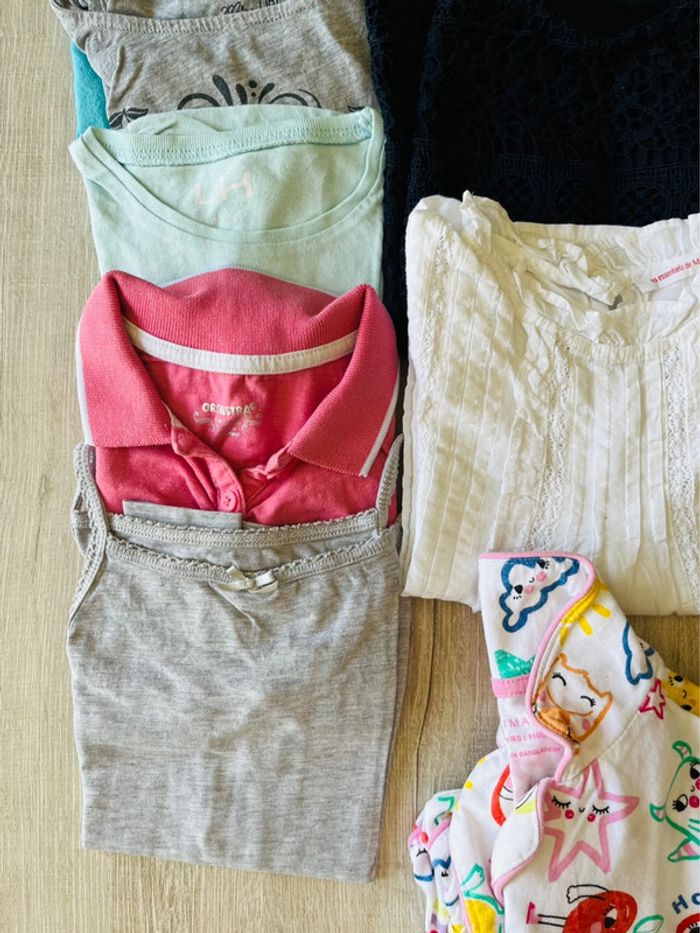 Lot de vêtements été enfant fille multiple marque - photo numéro 3