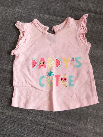 Blouse 0/3mois 62cm primark