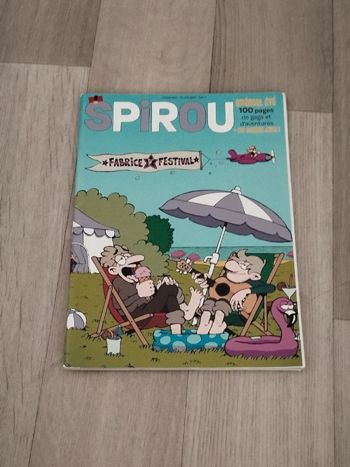 Lot de 10 BD magazines SPIROU année 2025 L088 - 7533994769 - photo numéro 10