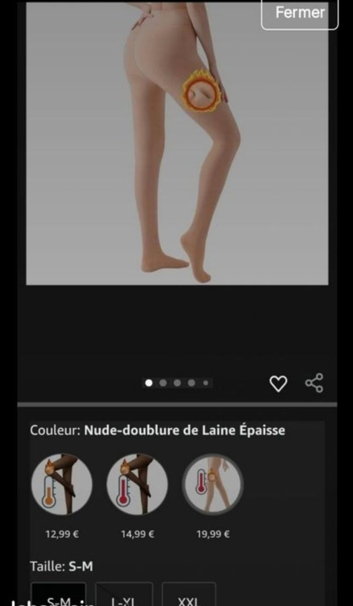 Collant polaire lot de 3 - photo numéro 8