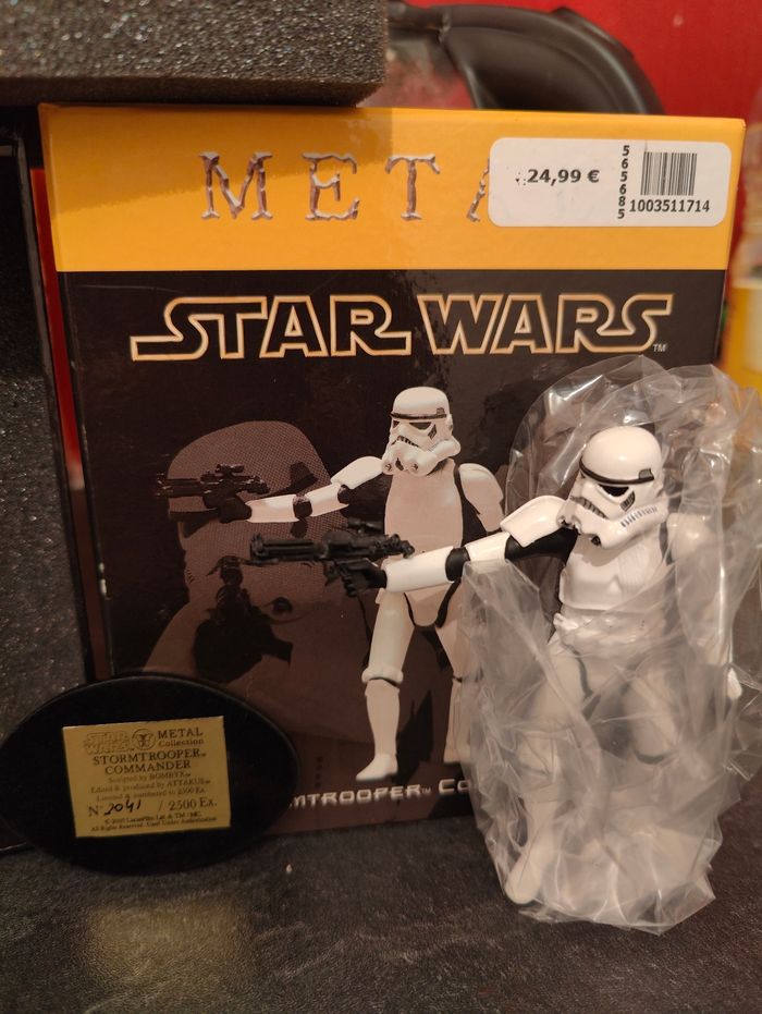 Figurine star Wars métal collector édition 204/2500 EX - photo numéro 3