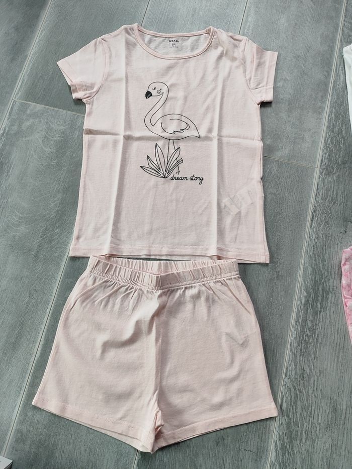 Lot de 4 pyjashorts en 8 ans - photo numéro 4
