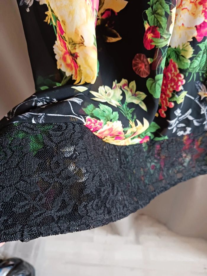 Robe fleurie été Taille L40 - photo numéro 4
