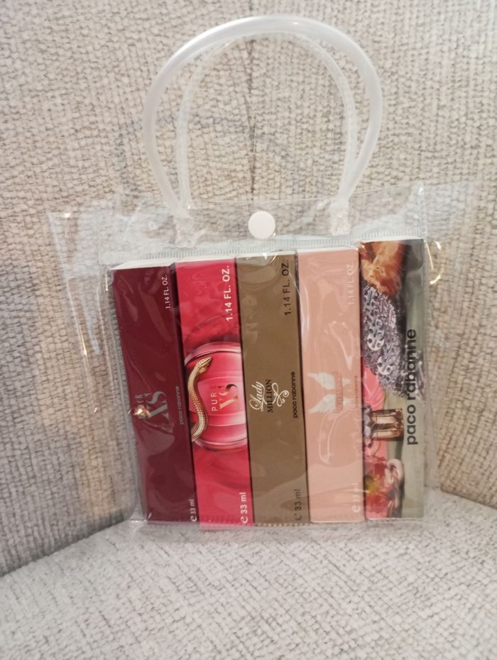 Deux lots de Parfums 33ml