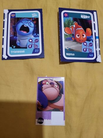 Cartes Disney jouons, rêvons Auchan 2024