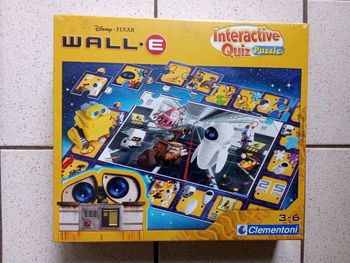 Boîte de jeu, Disney Pixar,  Puzzle neuf sous blister WALL-E, interactif,  clementoni  stylo  dès 3 ans, cadeau de Noël