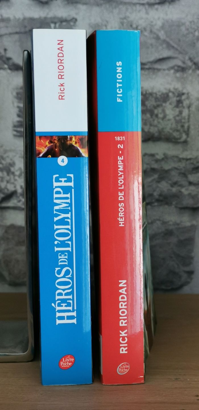 Héros de l'Olympe Tomes 2 et 4 Rick Riordan - photo numéro 3