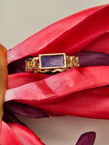 Bague maillons en acier inoxydable