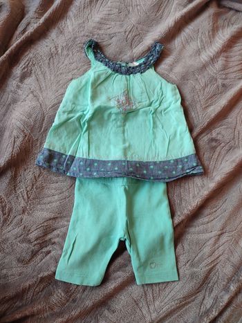 Ensemble été fille 3 mois Orchestra