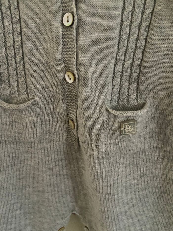 Combinaison bébé grise neuve - photo numéro 3