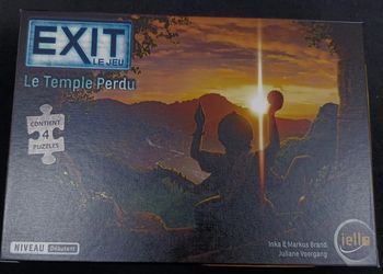 Exit Puzzle : Le Temple Perdu - Jeu de société sous emballage - Prix Ferme