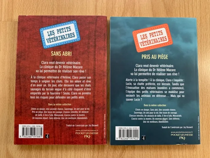 Livres Les petits vétérinaires tome 2 et 6 - photo numéro 2