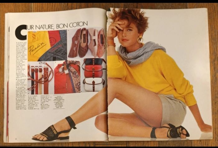Ancien magazine Madame Figaro 1984 N°12405 vintage - photo numéro 8
